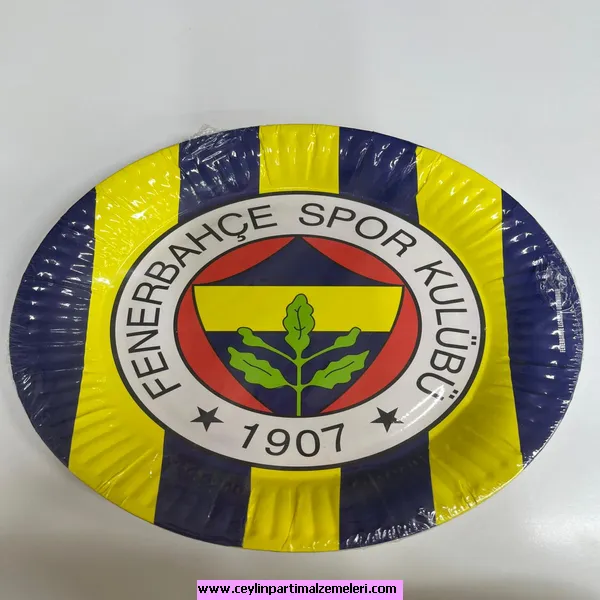 FB Temalı Karton Tabak 